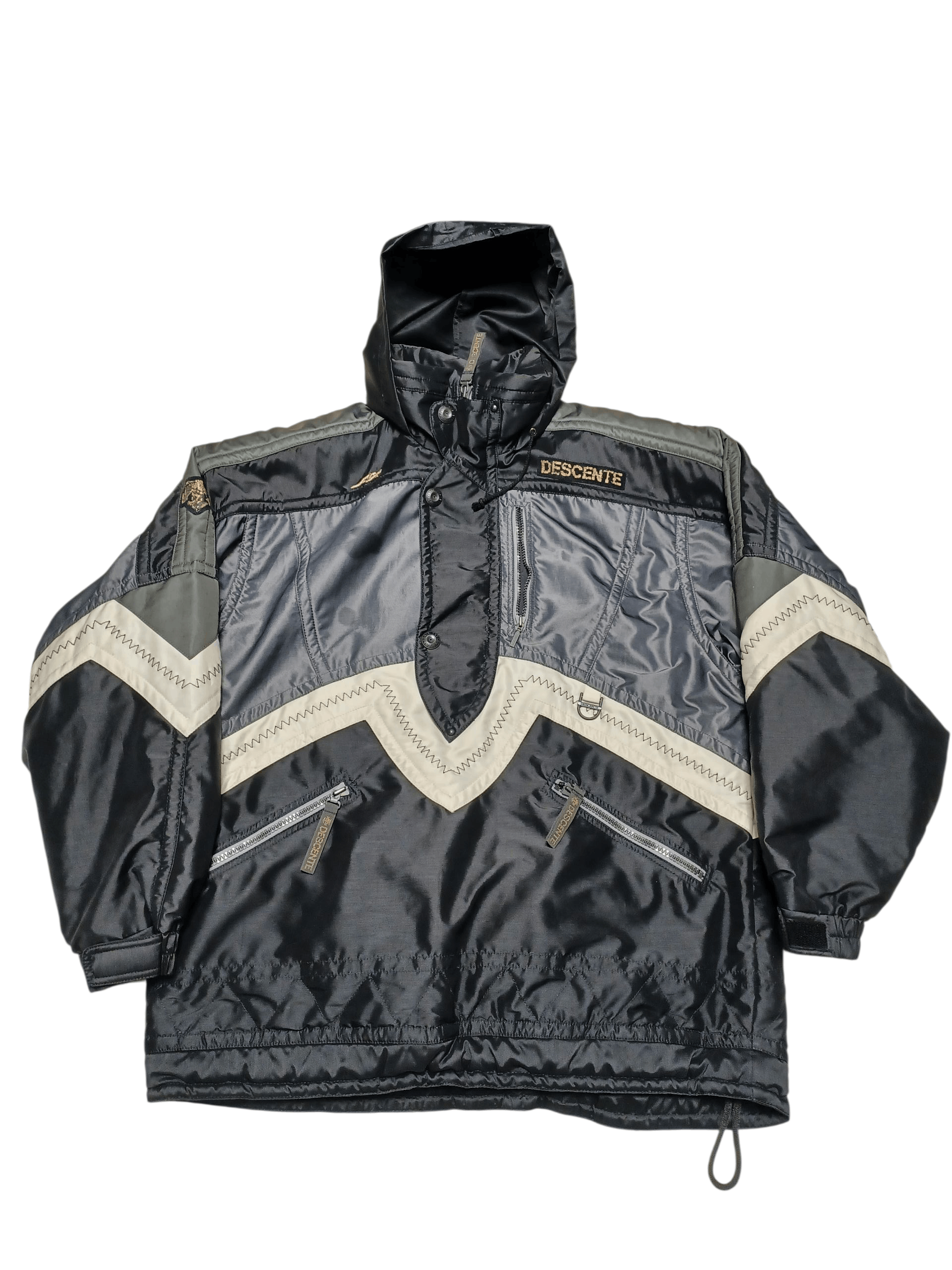 Descente DESCENTE VINTAGE SWITZERLAND SKI TEAM 1/3 HEAVY JACKET Size US XL / EU 56 / 4 - 1 Thumbnail