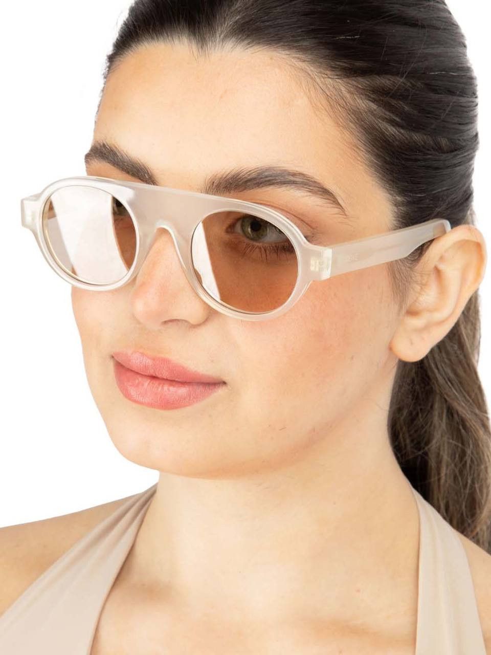 Loewe Loewe LW40020F 21E White Sunglasses Size ONE SIZE - 1 Thumbnail