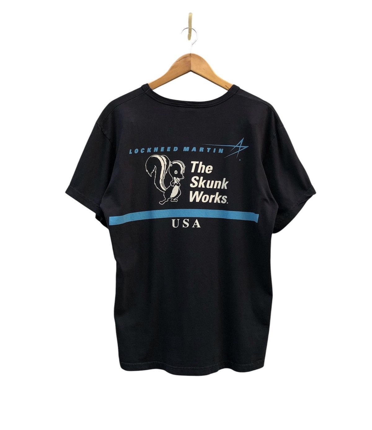 Buzz Rickson's／LOCKHEED SKUNK WORKS／M Buzz Rickson's BUZZ RICKSON'S RINGER TEE SKUNK WORKS F-117