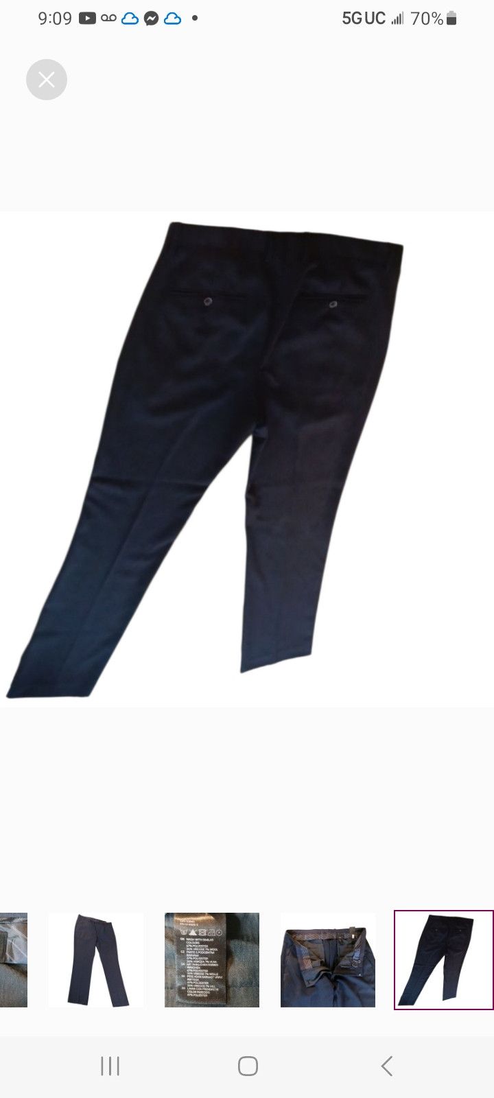 H&M H&M Navy Pants Size US 34 / EU 50 - 7 Thumbnail