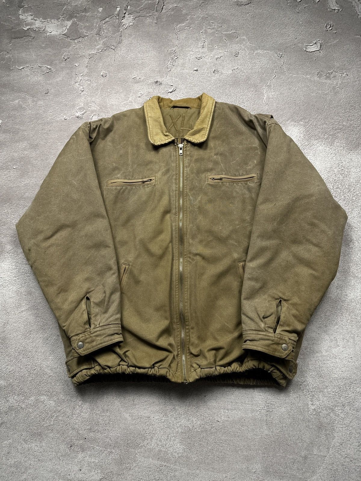 Carhartt × Vintage Vintage 90s JQ0507 Carhartt Cream Santa Fe