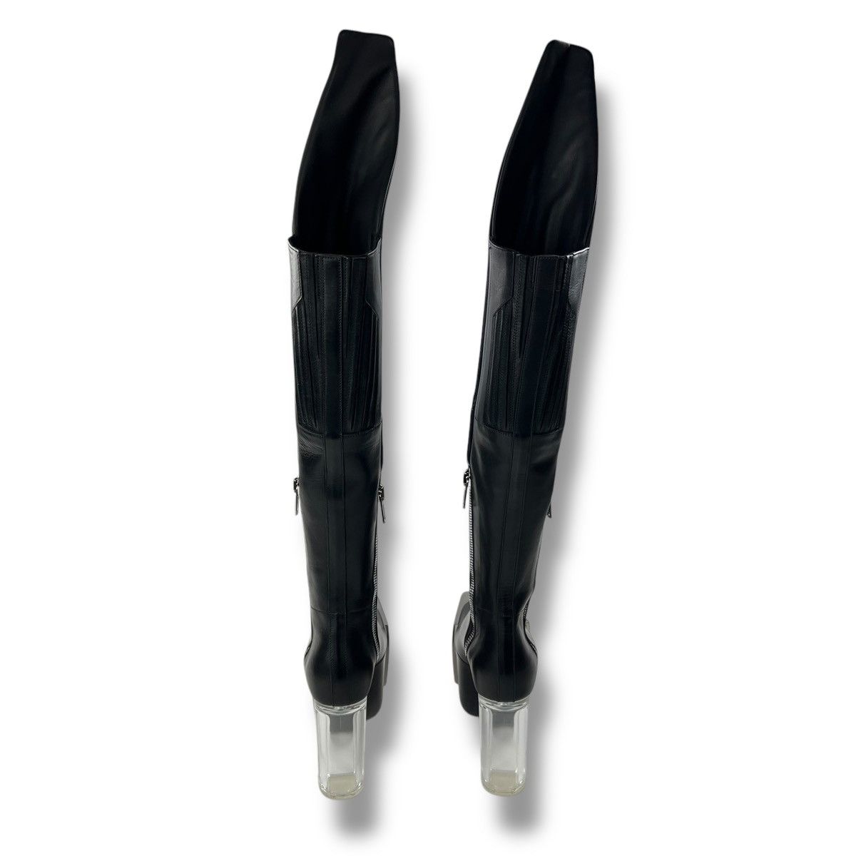 Rick Owens Rick Owens SS21 Knee High Phlegethon Kiss Shield Waders Size US 6 / IT 36 - 4 Thumbnail