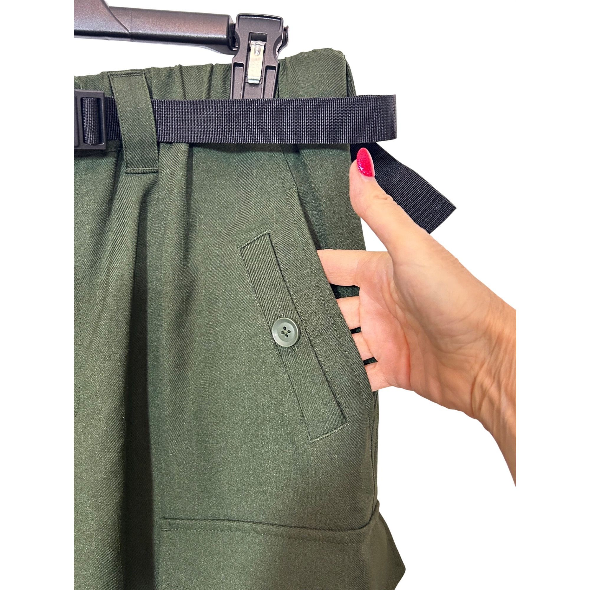 Adidas × Y's Adidas Yohji Yamamoto Y-3 Men’s Unisex Cuffed Cargo Pants Gr Size US 28 / EU 44 - 10 Thumbnail