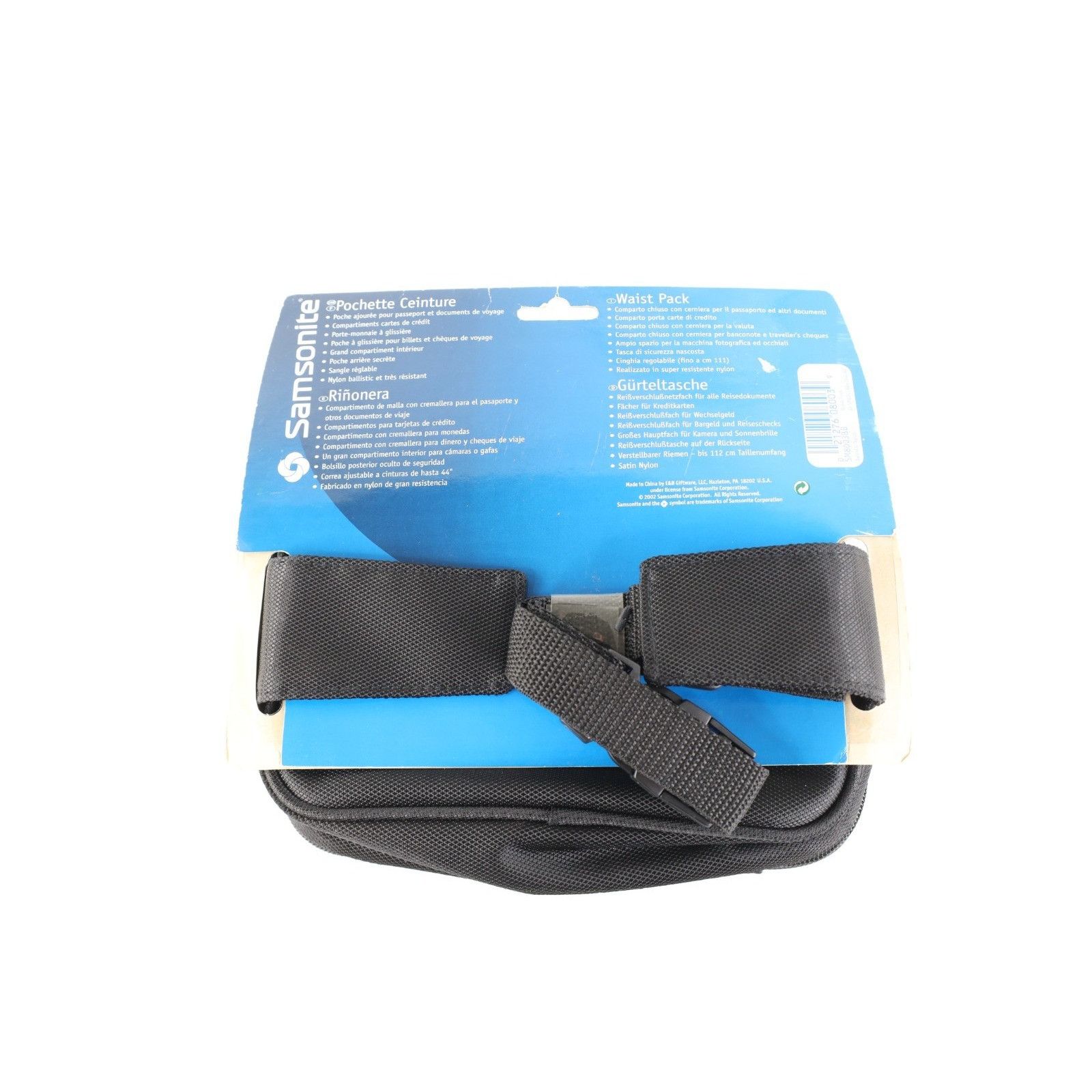 Samsonite Deadstock Vintage Y2K 2002 Samsonite Waist Pack Fanny Pack Size ONE SIZE - 6 Thumbnail