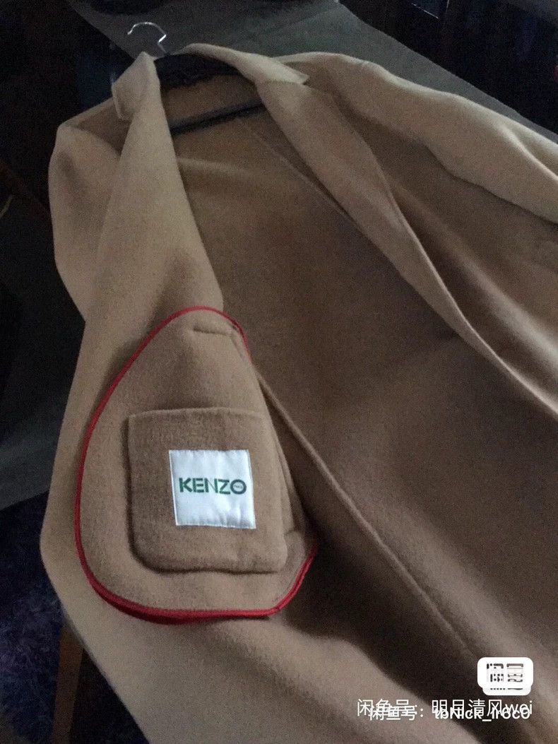 Kenzo KENZO Cashmere coat Size US M / EU 48-50 / 2 - 2 Thumbnail