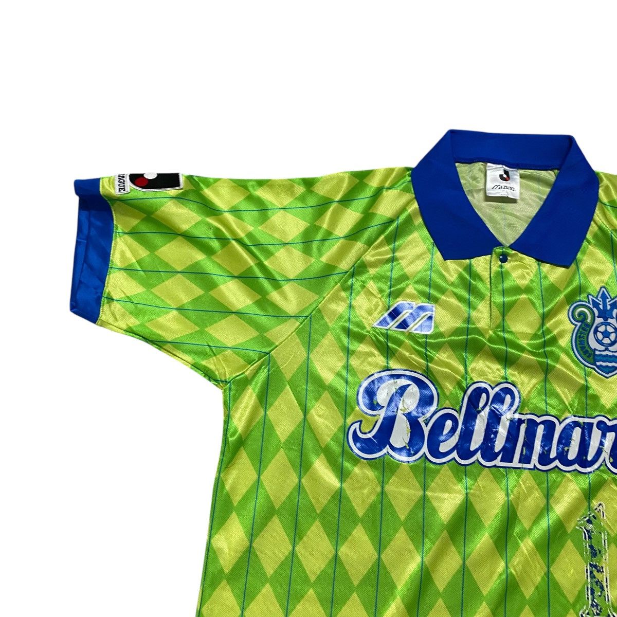 Vintage Vintage 1996 Shonan Bellmare Hiratsuka Jersey Japan League Size US L / EU 52-54 / 3 - 4 Thumbnail