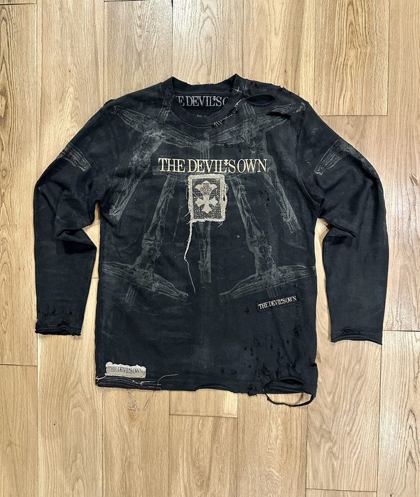 If Six Was Nine Hyde “The devils own” Longsleeve | Grailed