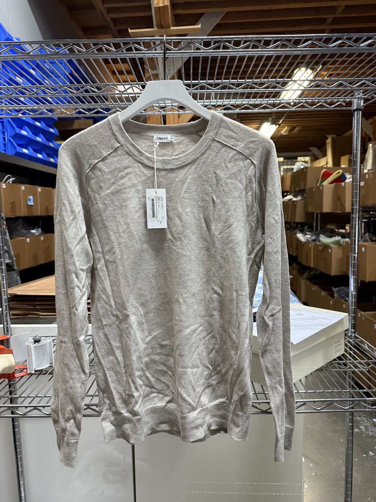 Filippa K Flippa k cotton merino sweater Size US S / EU 44-46 / 1 - 1 Thumbnail