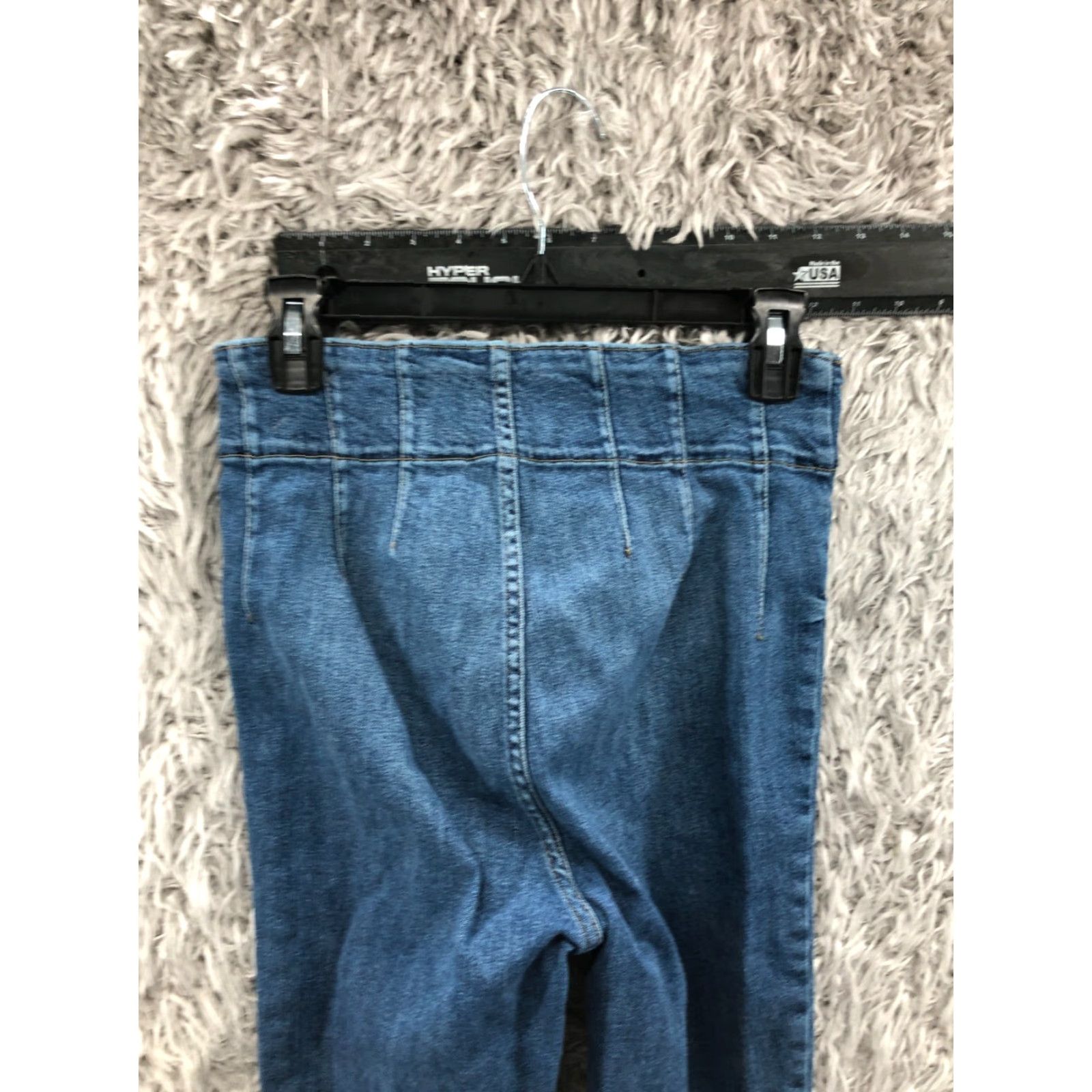 Vintage We The Free High Rise Skinny Jeans Womens Medium Blue Size 29 Size 29" - 6 Thumbnail