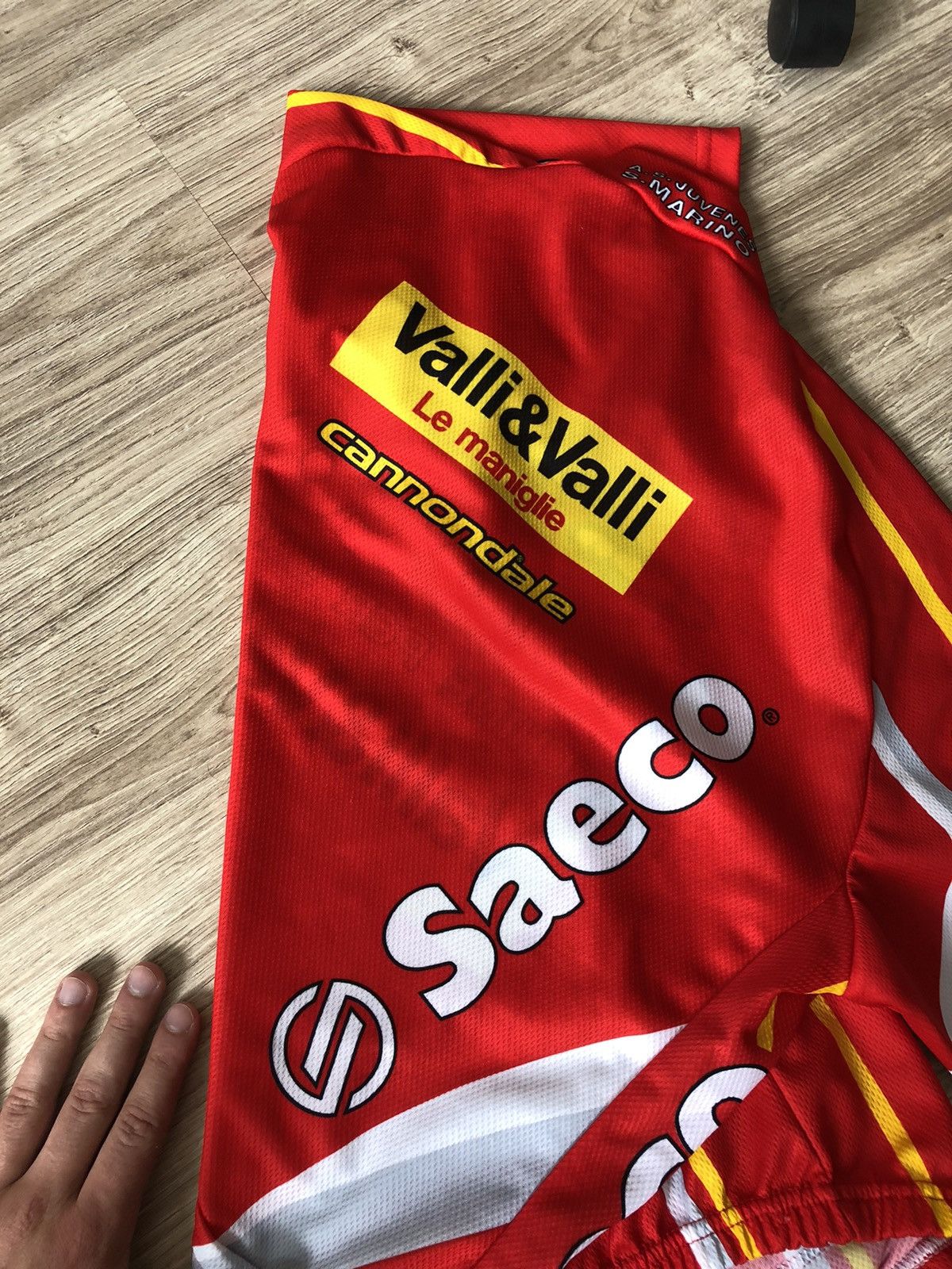 Bicycle × Vintage Vintage Cannondale Saeco Cycling Jersey T Shirt Size US L / EU 52-54 / 3 - 4 Thumbnail