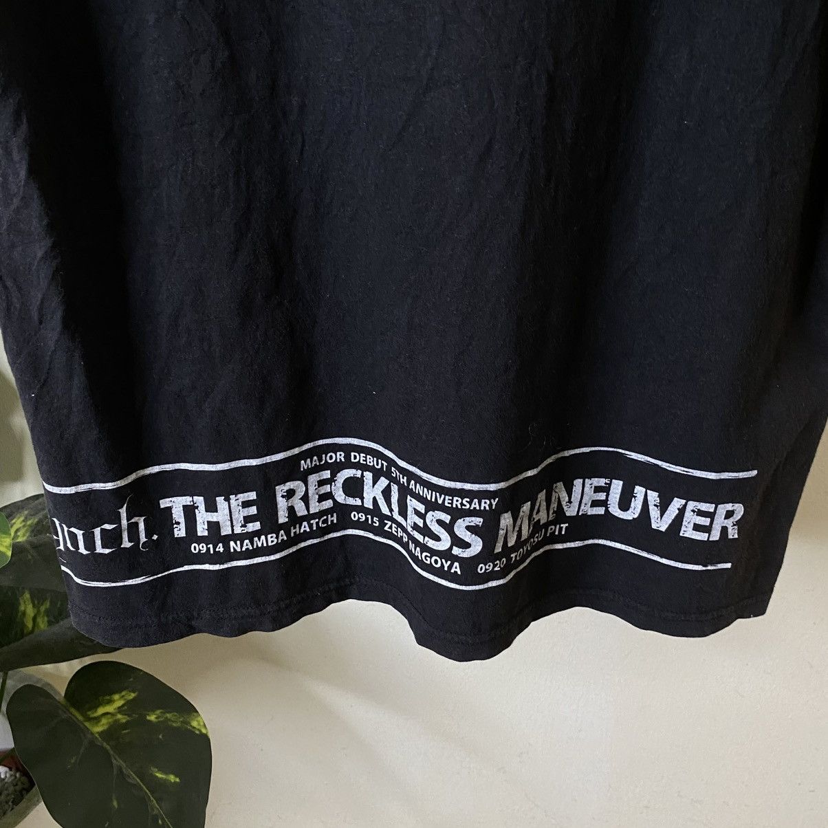 Band Tees Lynch Japanese Kei Metal Band The Reckless Maneuver Tour Tee Size US M / EU 48-50 / 2 - 9 Thumbnail