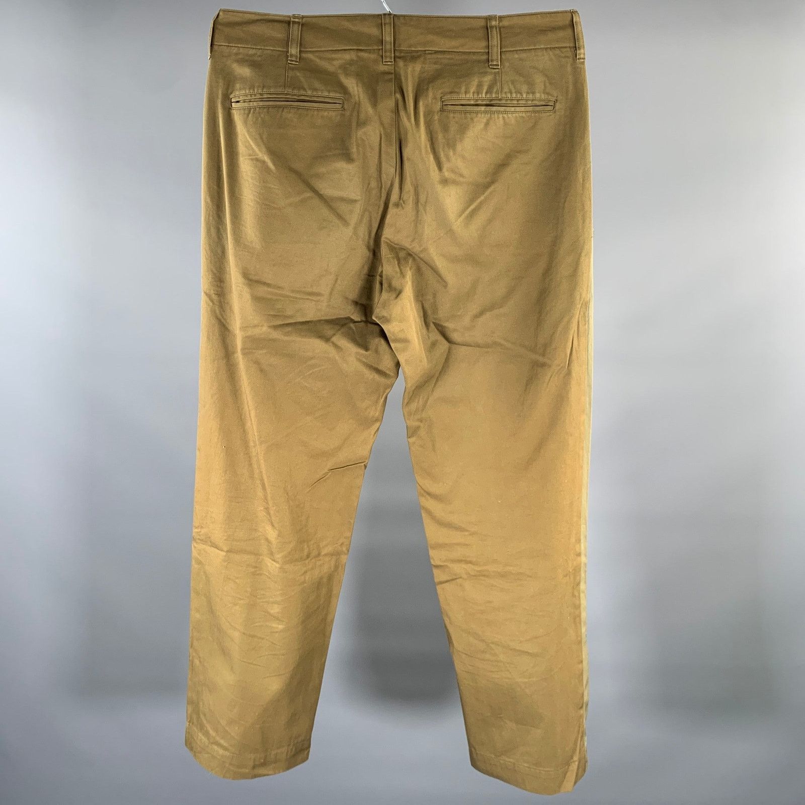 Comme des Garcons Homme Size 32 Brown Olive Color Block Pants Size US 32 / EU 48 - 2 Thumbnail