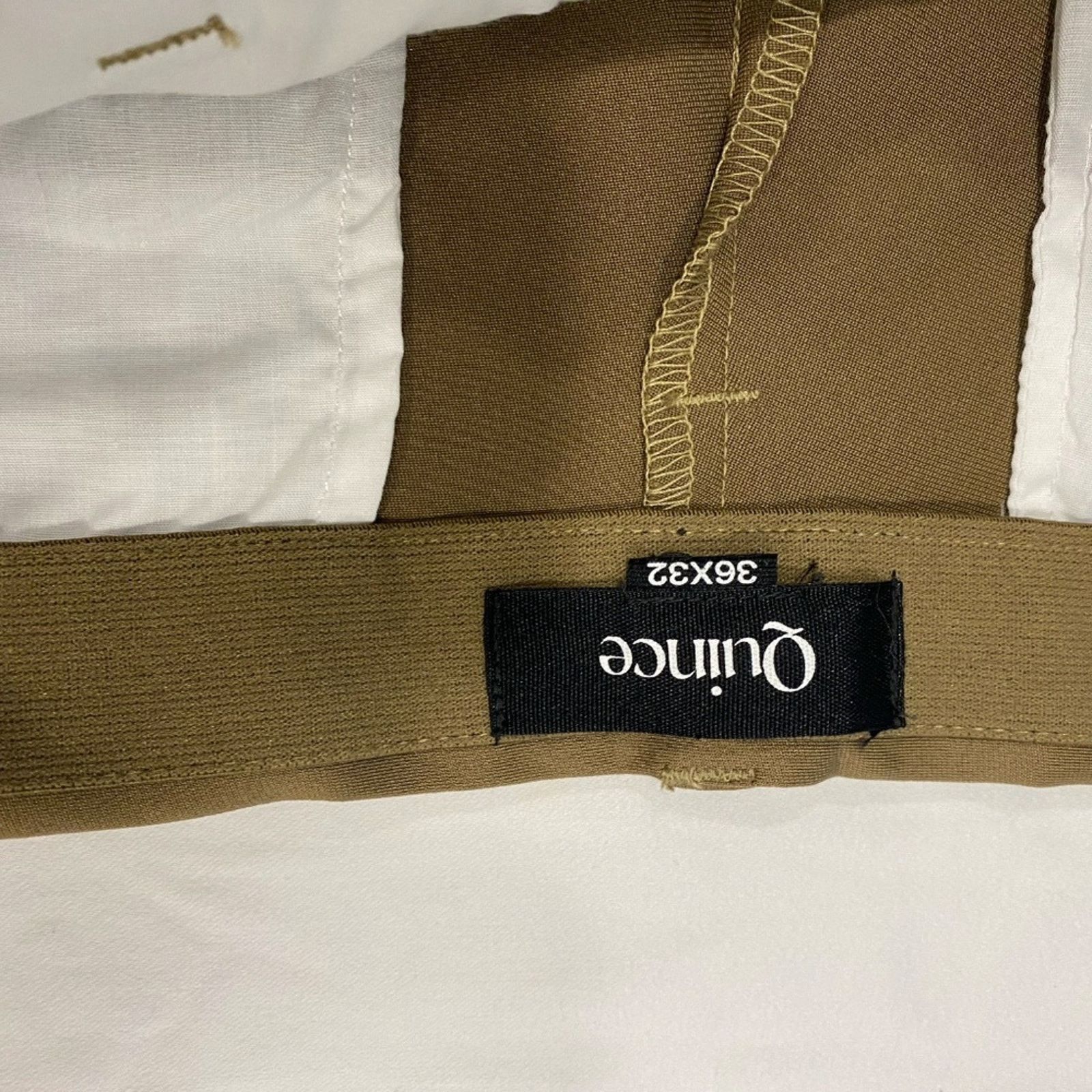 Quince Quince Men's Khaki Chino Pants - 36x32 Size US 36 / EU 52 - 7 Thumbnail
