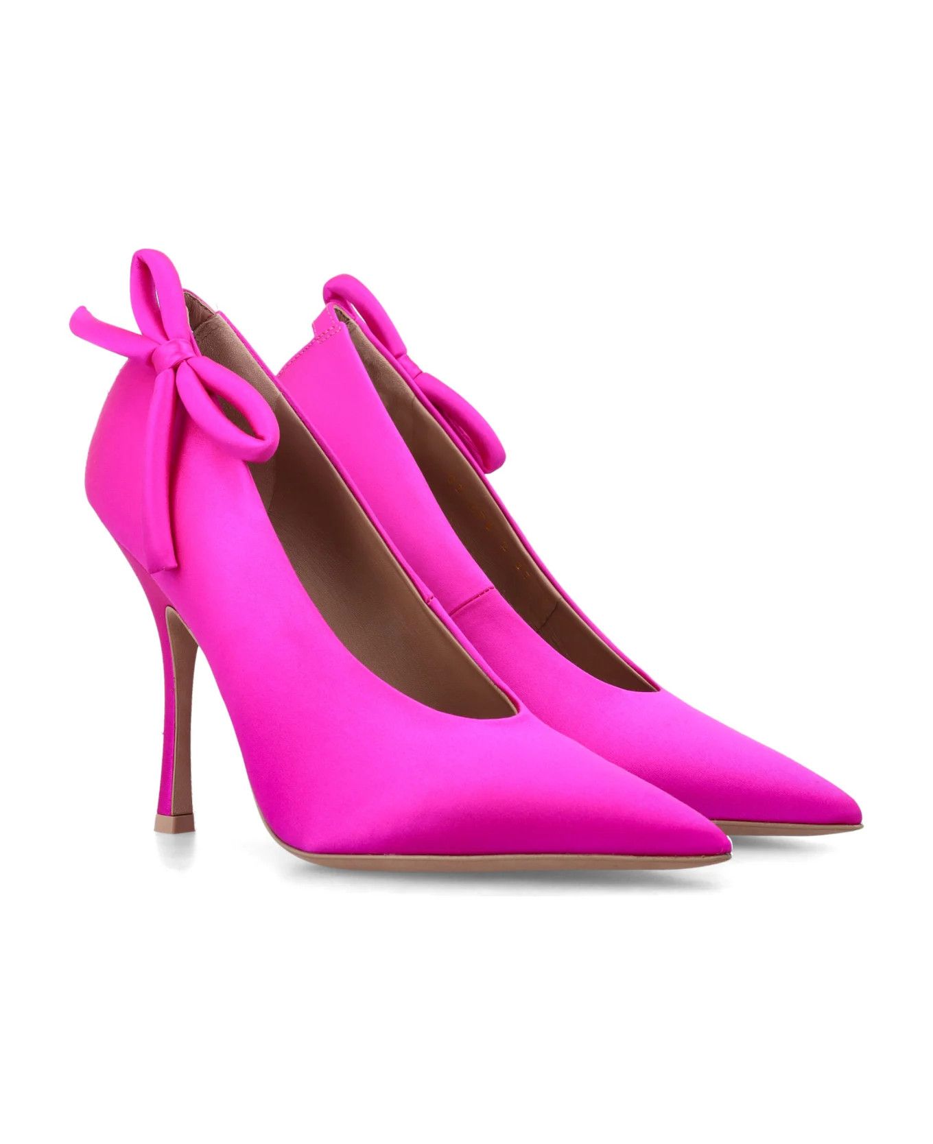 Valentino o1s22i1n0924 Silk Nite-Out Pumps in Fuchsia Size US 6 / IT 36 - 2 Thumbnail