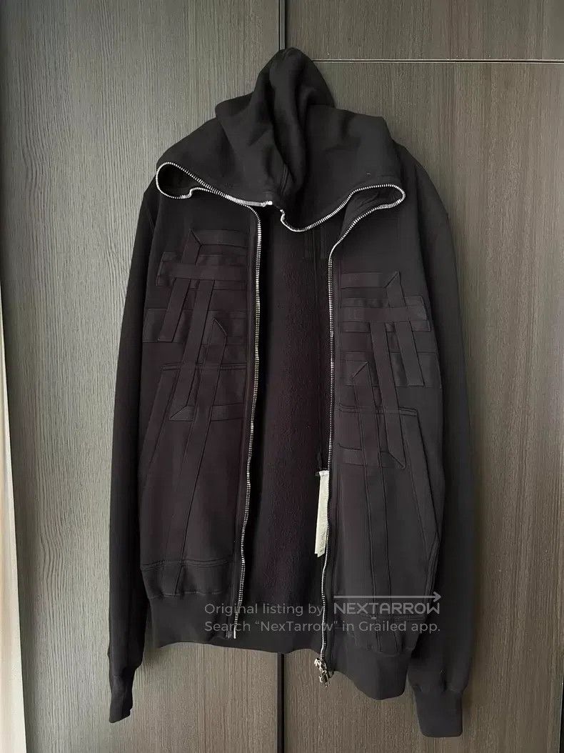 Rick Owens RICK OWENS All Zipper Hoodie - Embroidered Zipper Hooded S Size US S / EU 44-46 / 1 - 5 Thumbnail