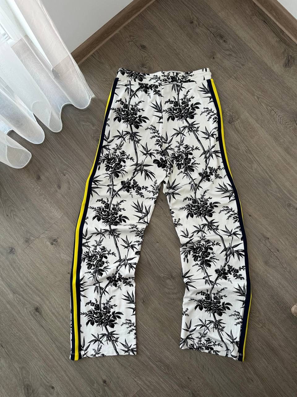 Essentiel Antwerp × Vintage Vintage Essentiel Antwerpen White Floral Pants Size 30" / US 8 / IT 44 - 15 Thumbnail