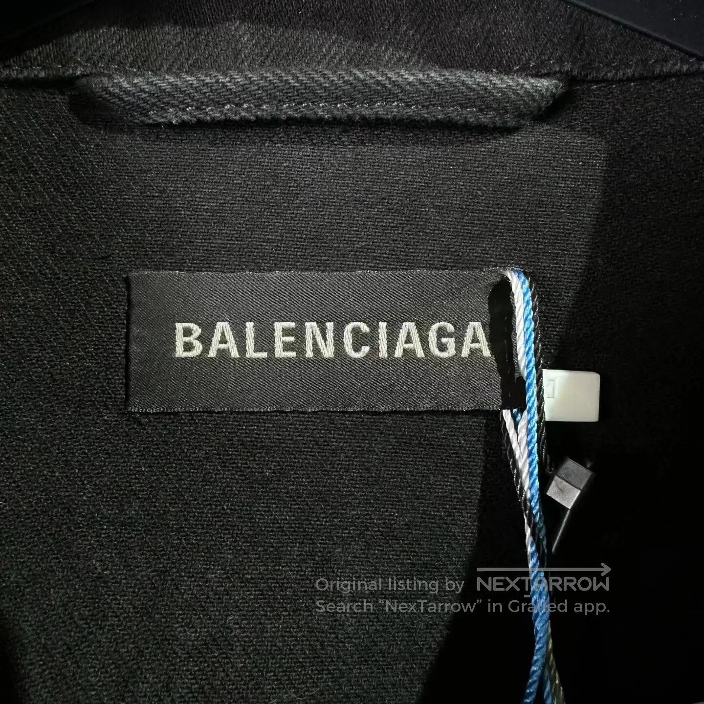Balenciaga balenciaga rhinestone denim jacket size 36. Size US S / EU 44-46 / 1 - 3 Thumbnail