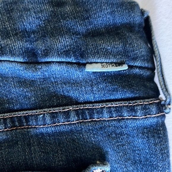 MOTHER Mother Looker Ankle Fray Jeans Size 24" / US 00 / IT 34 - 6 Thumbnail