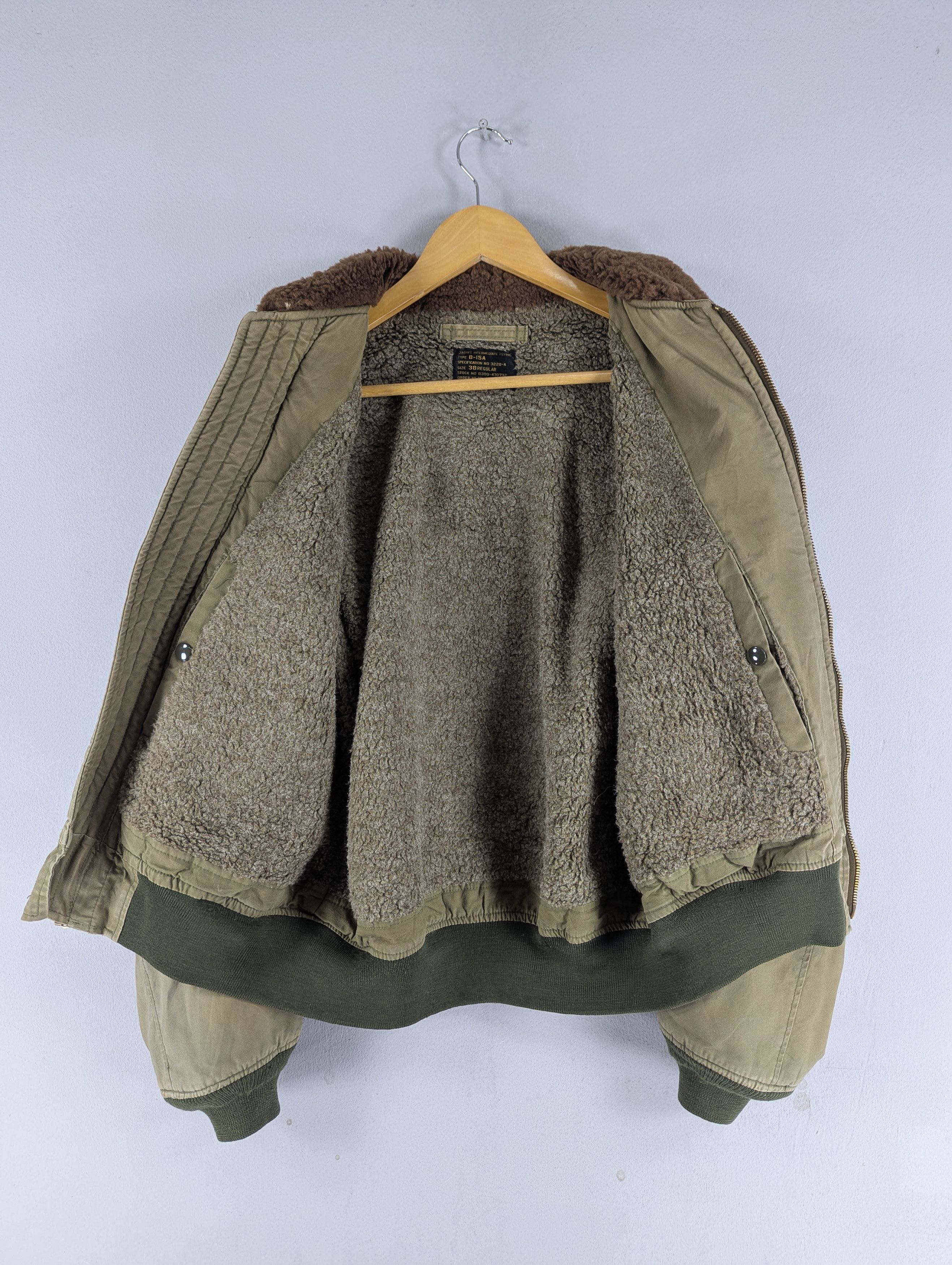 Vintage Vintage B-15A Houston Military Bomber Flight Jacket Size US M / EU 48-50 / 2 - 15 Thumbnail