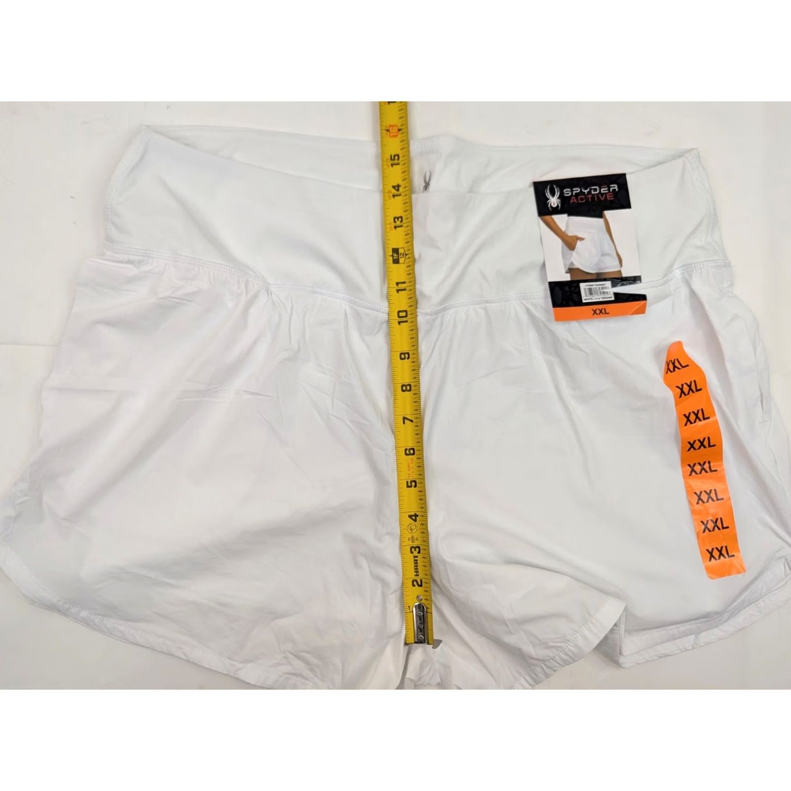 Spyder Spyder Shorts Women Size XXL White Active Running Stretch NWT 36x4 1849687 Size 40" / US 18 - 7 Thumbnail