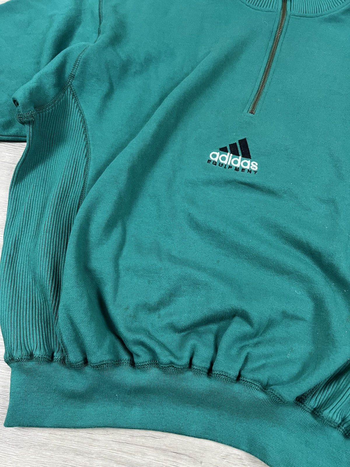 Adidas Adidas Equipment Wash Crewneck Sweatshirt Green Men’s Size L Size US L / EU 52-54 / 3 - 8 Thumbnail