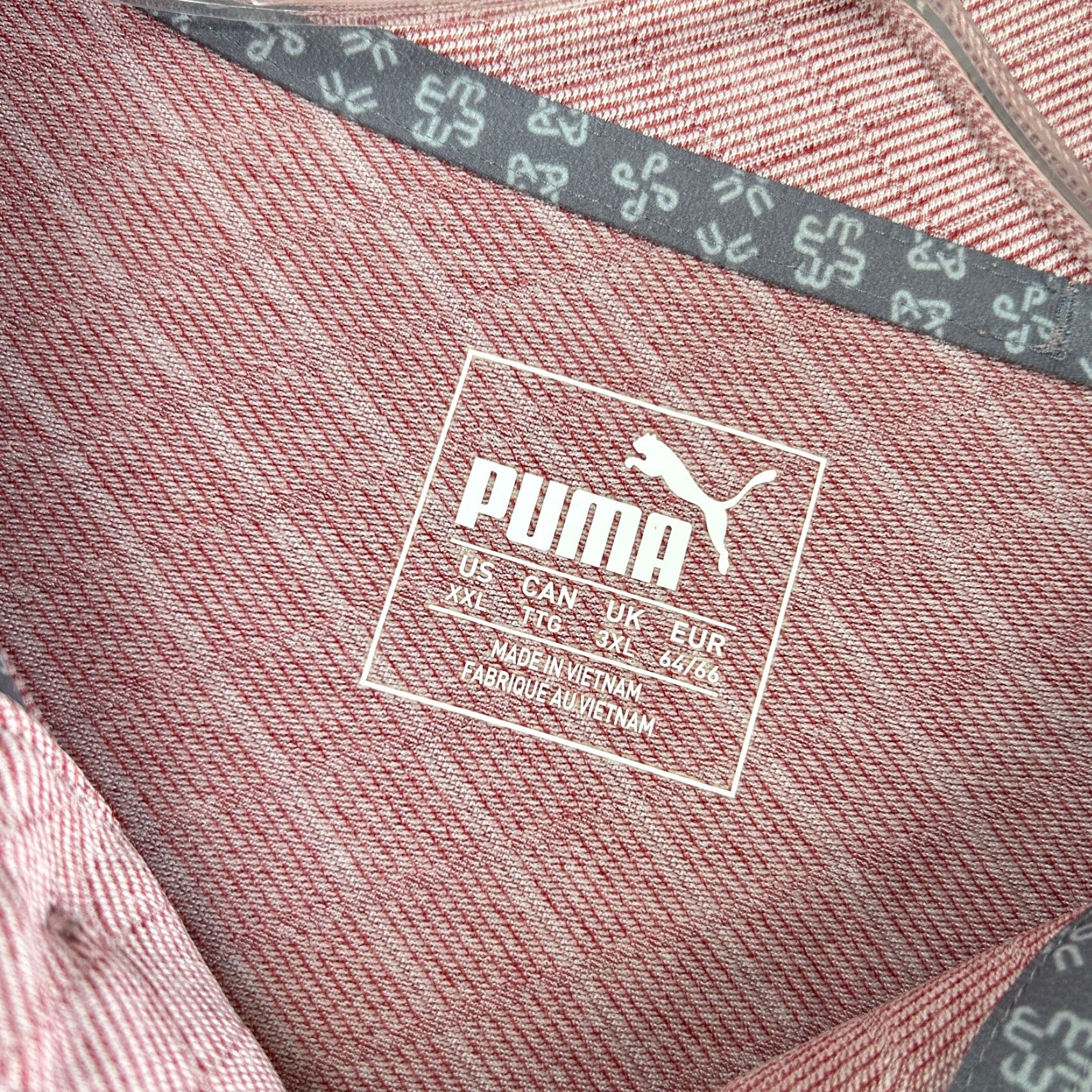 Puma PUMA Golf Field Polo Shirt Mens XXL Light Maroon Polo Shirt Athletic Golf PUMA Outdoor Preppy Sports 2XL Red Mens Size US XXL / EU 58 / 5 - 2 Thumbnail
