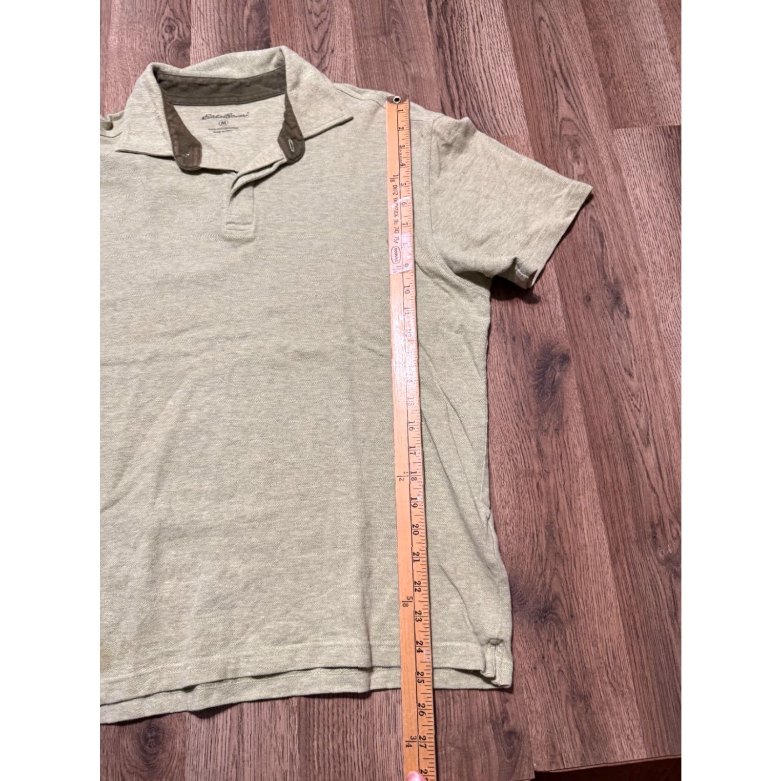 Eddie Bauer Eddie Bauer Shirt Polo Short Sleeve Men's Size M Green Casual Regular Modern 90s? Size US M / EU 48-50 / 2 - 7 Thumbnail