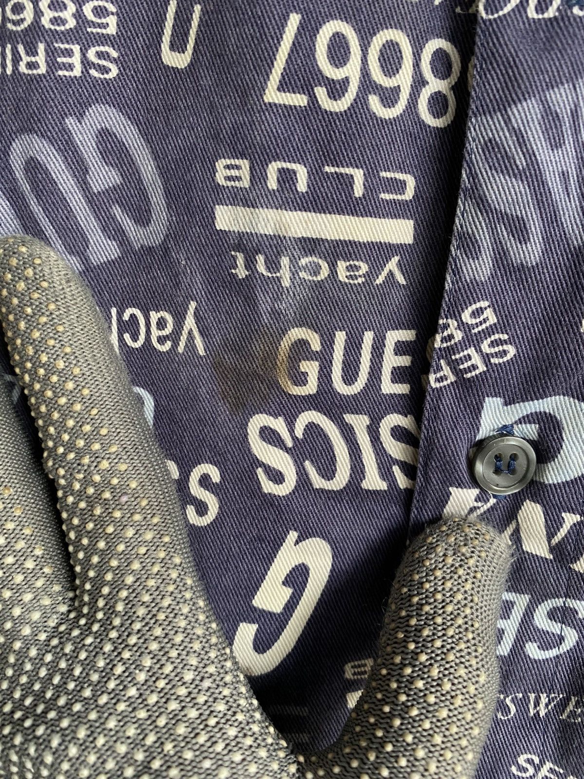 Guess Vintage Guess Classics All-Over Print ShirtMade in Hong Kong Size US L / EU 52-54 / 3 - 8 Thumbnail