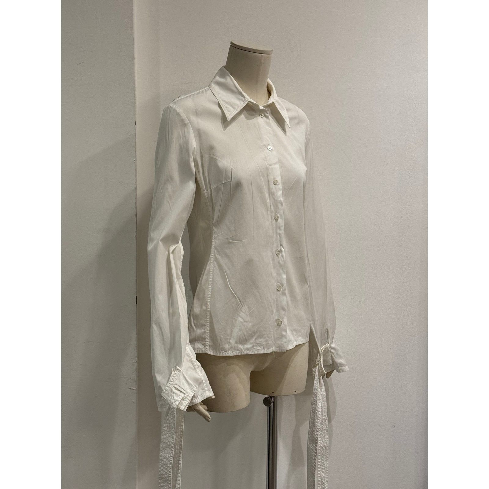 Gucci S/S2003 Gucci by Tom Ford sleeves strap shirt Size M / US 6-8 / IT 42-44 - 3 Thumbnail