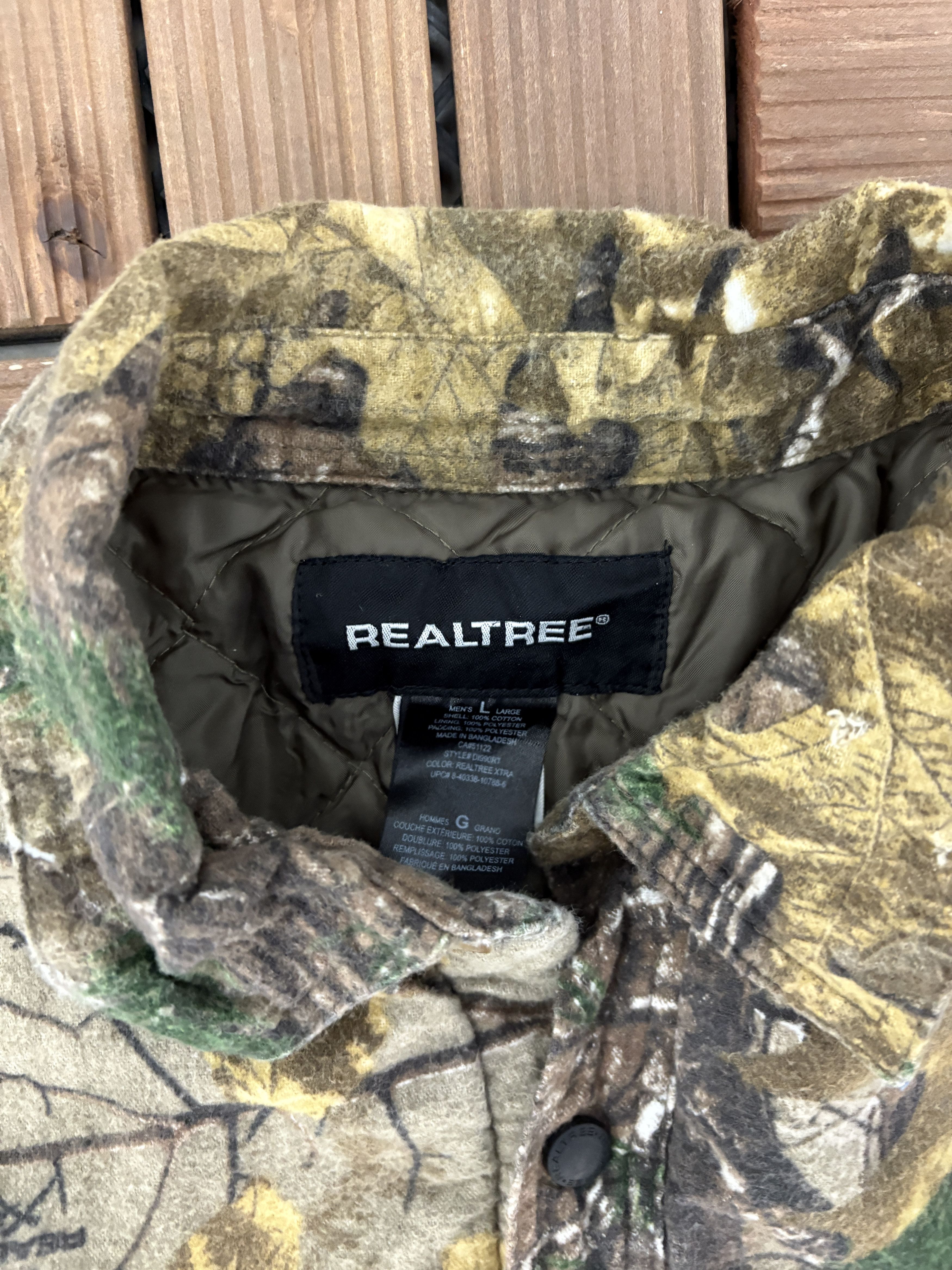 Realtree × Vintage RealTree Camouflage Vintage Green Jacket Size US L / EU 52-54 / 3 - 6 Thumbnail