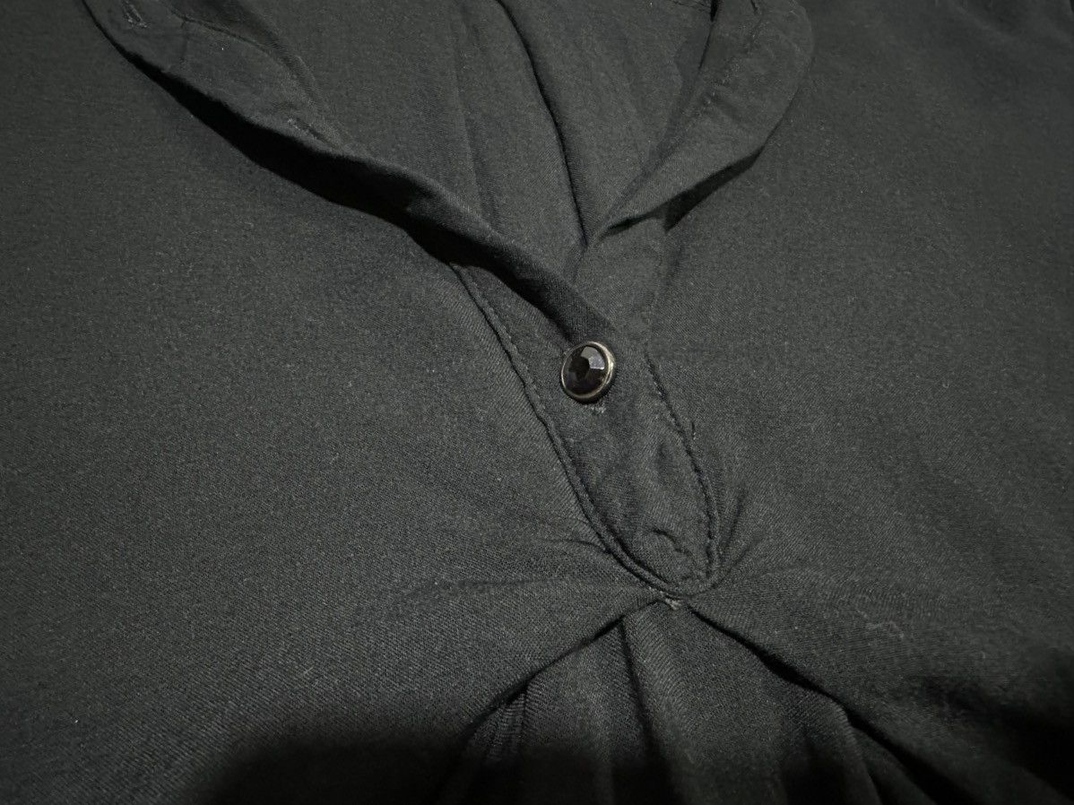 Japanese Brand 🔥Sick Y2K Paleo2 Blouse Shirt Black Goth Punk Size US L / EU 52-54 / 3 - 4 Thumbnail