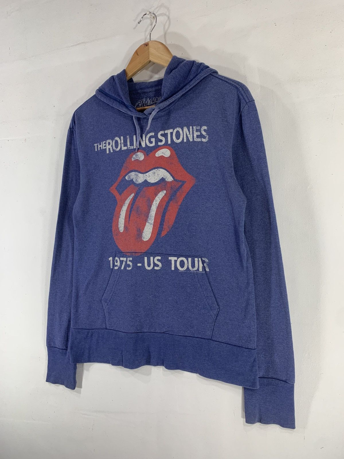 The Rolling Stones Vintage The Rolling Stones 1975 US Tour Hoodie Size US M / EU 48-50 / 2 - 8 Thumbnail