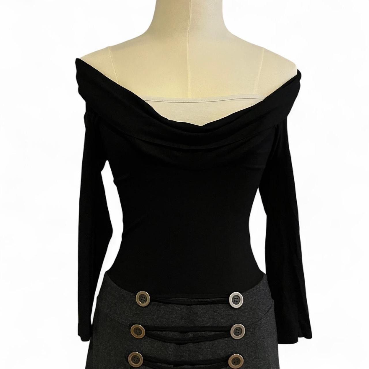 Other Vintage y2k Jane Norman cowl neck siren core pleated dress Size S / US 4 / IT 40 - 5 Thumbnail