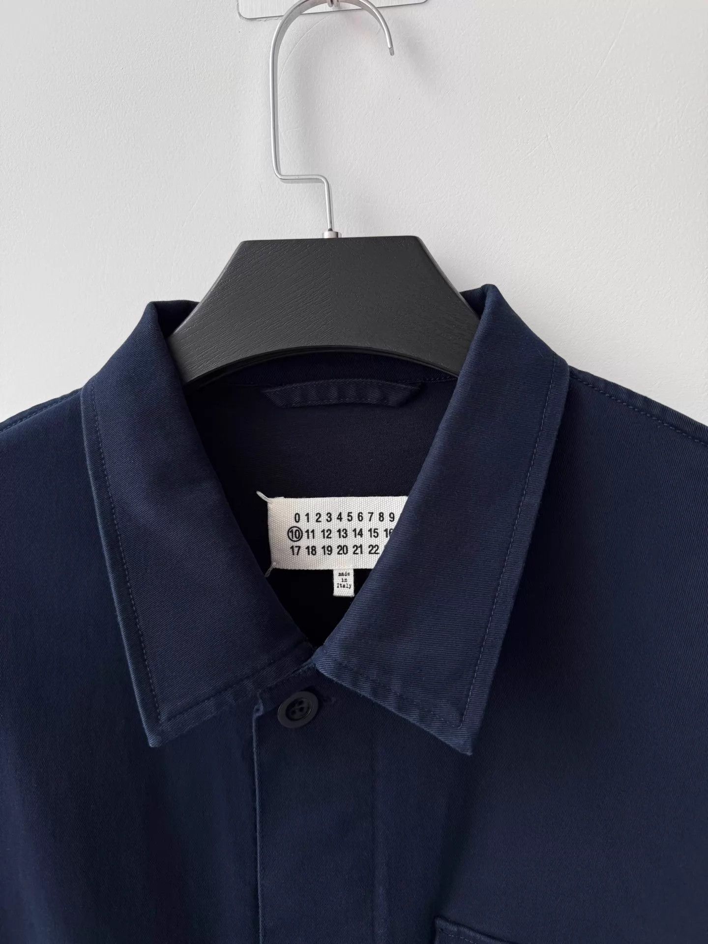 Maison Margiela Maison Margiela F/W20 Decon Pocket Shirt Jacket Navy Blue 48 Size US M / EU 48-50 / 2 - 4 Thumbnail