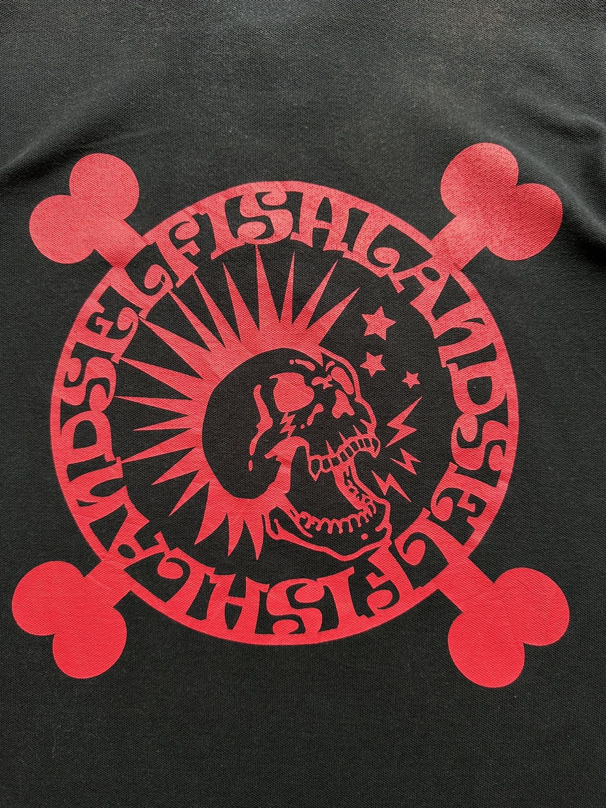 Mari's Rock 00's Selfish Land Harajuku punk polo tee Size US M / EU 48-50 / 2 - 13 Thumbnail