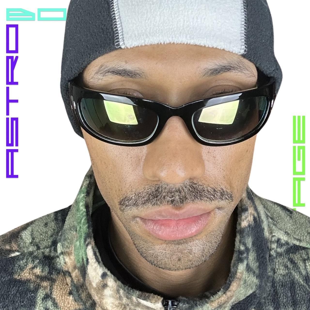 Other Black Polarized Futuristic Rave Sunglasses Size ONE SIZE - 4 Thumbnail