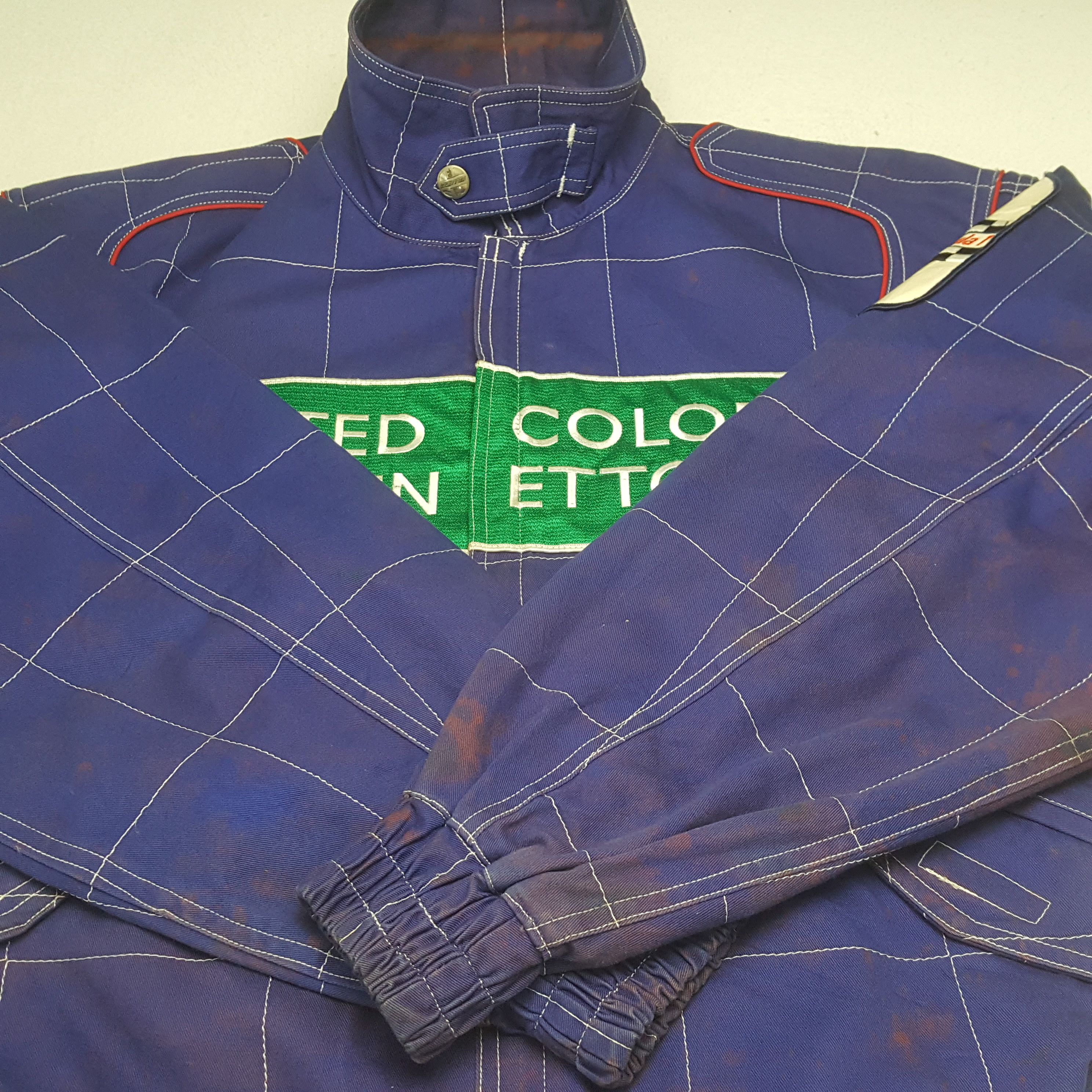 Benetton Vintage Benetton Formula 1 Racing Team Jacket RR28 Size US XL / EU 56 / 4 - 10 Thumbnail