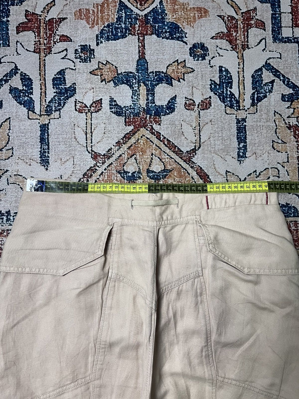 Marithe + Francois Girbaud Le Casual De Marithe Francois Girbaud Long Pants Big Pocket Size US 31 - 12 Thumbnail