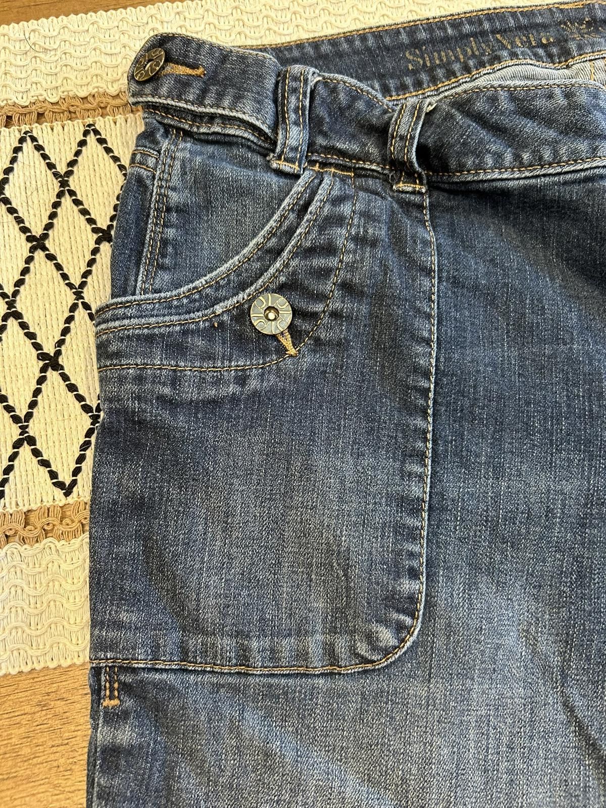 Other Simply Vera Classic Blue Denim Jeans Size 34" / US 12 / IT 48 - 3 Thumbnail