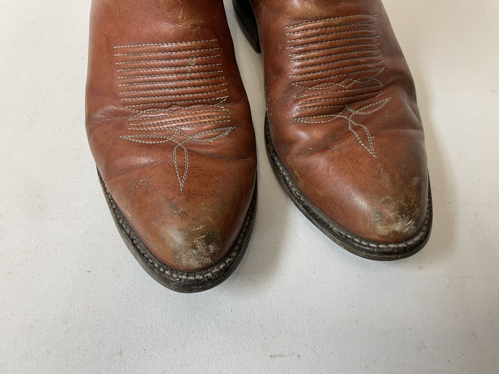 Tony Lama × Vintage Love Worn Western Boots Size US 9 / EU 42 - 6 Thumbnail