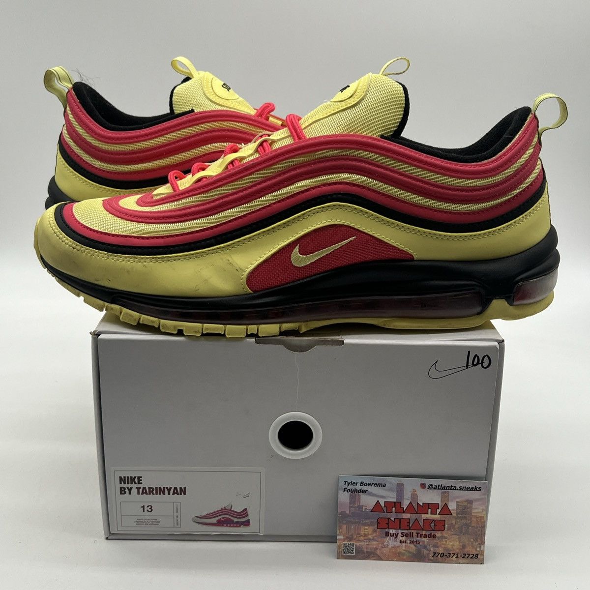 Nike Air max 97 by you Size US 13 / EU 46 - 1 Thumbnail