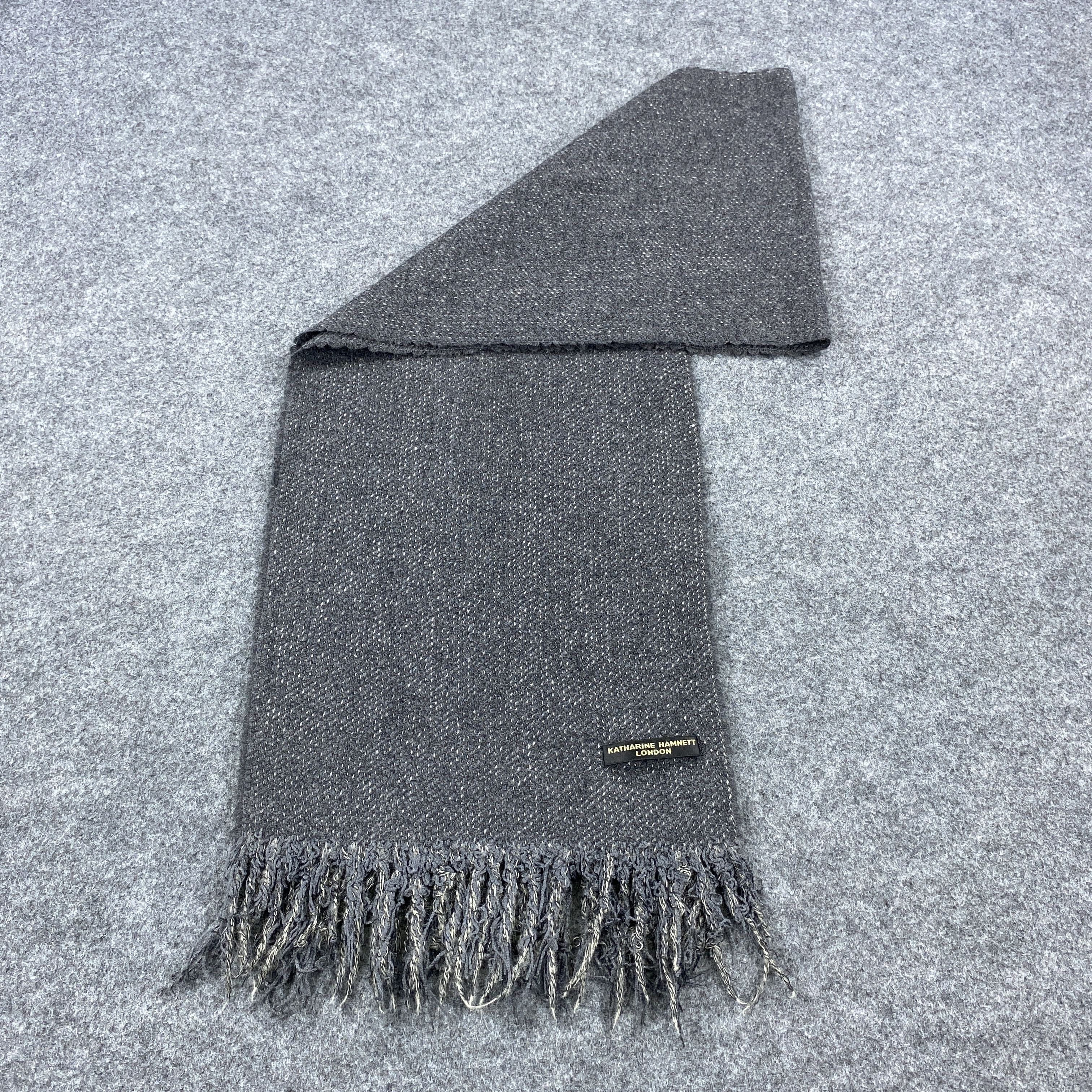 Katharine Hamnett London × Vintage Katharine Hamnett London Scarf # Muffler # Neckwear # D678 Size ONE SIZE - 8 Thumbnail