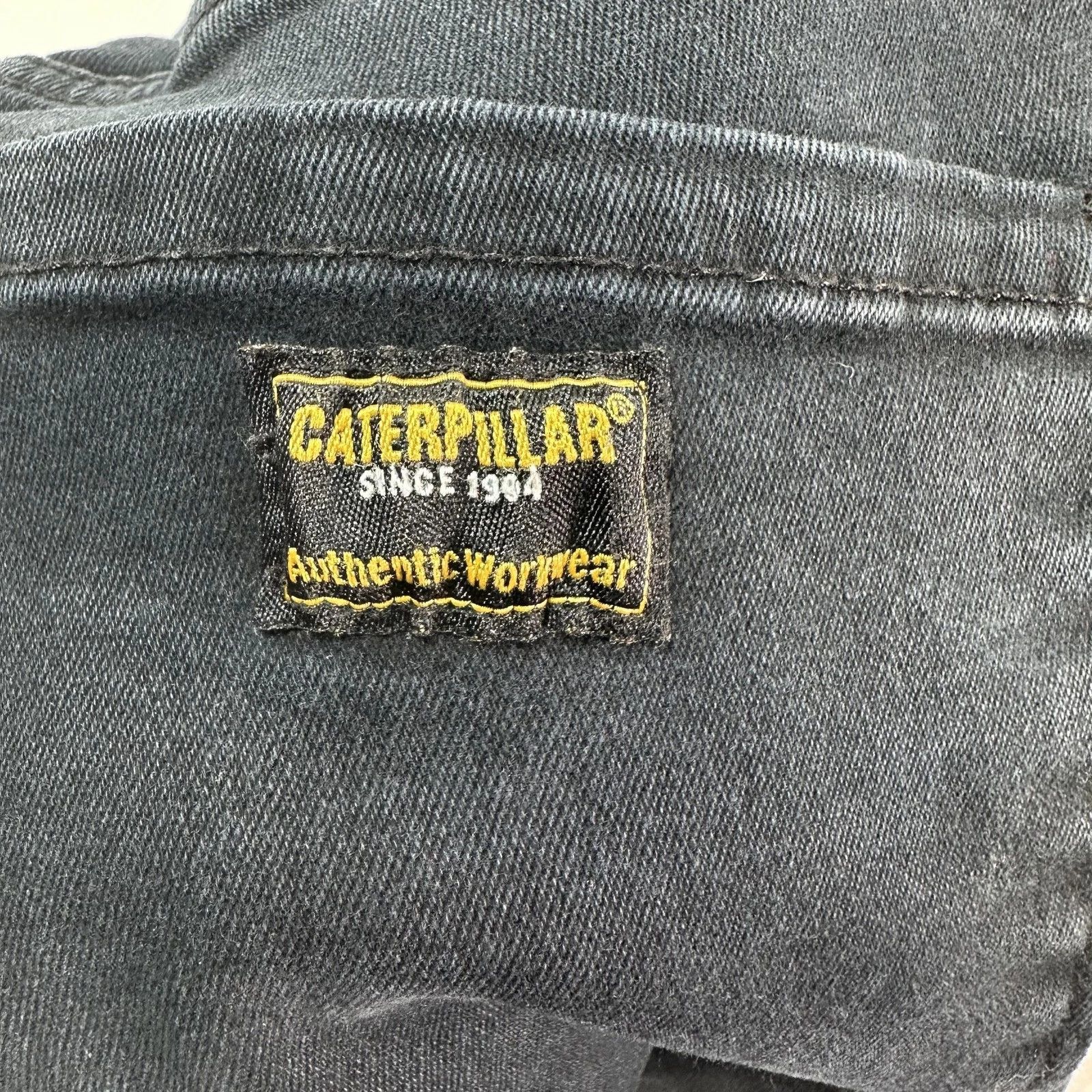 Caterpillar Caterpillar Pants Men's 36x34 Black Workwear Double Knee Size US 36 / EU 52 - 8 Thumbnail