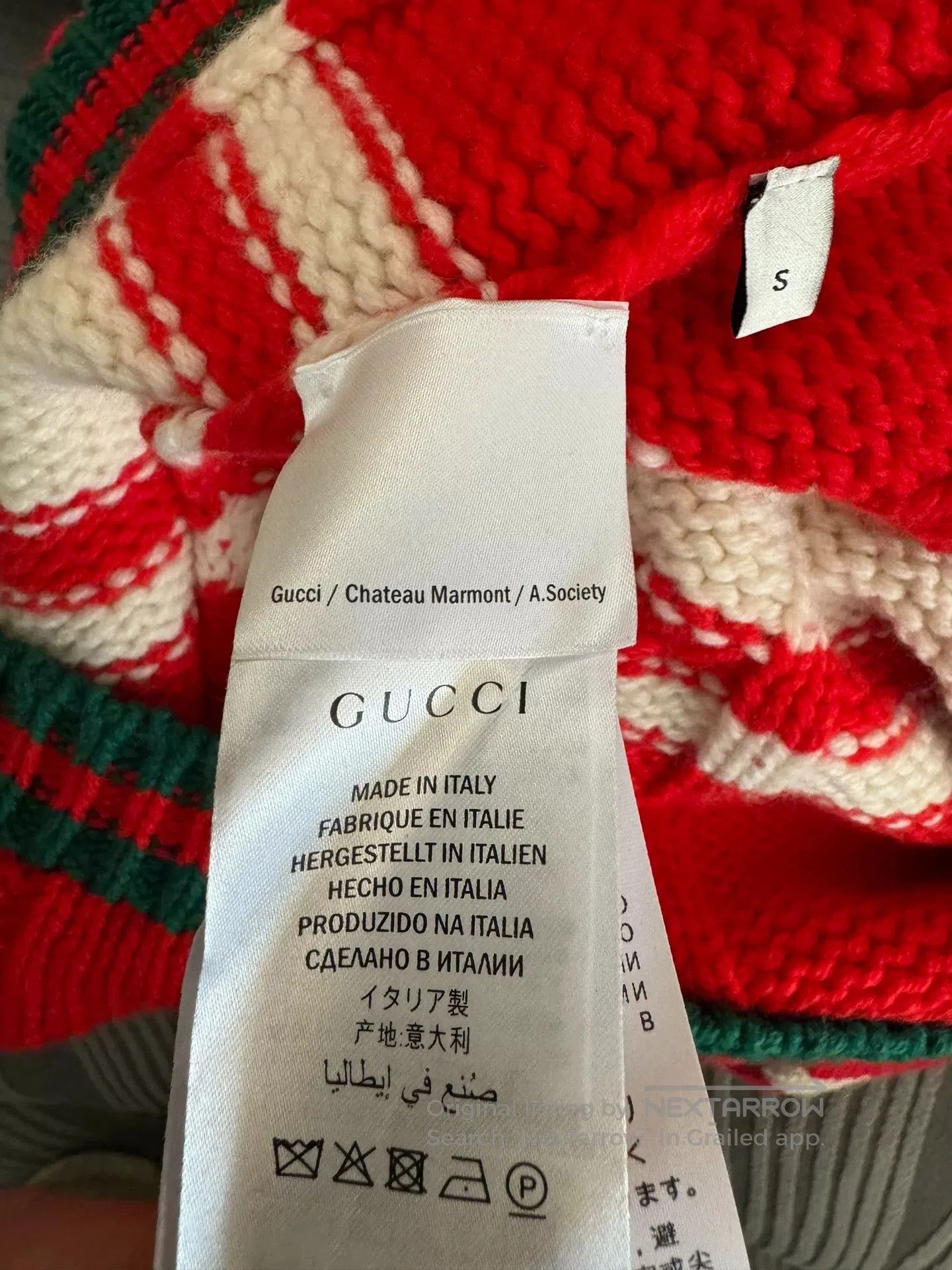 Gucci Gucci Christmas Limited Wool Cardigan. Size US S / EU 44-46 / 1 - 5 Thumbnail