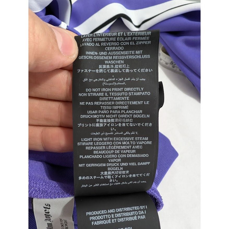Palm Angels o1rshd1 Q:3 / Classic Track Jacket in Purple/White Size US M / EU 48-50 / 2 - 16 Thumbnail