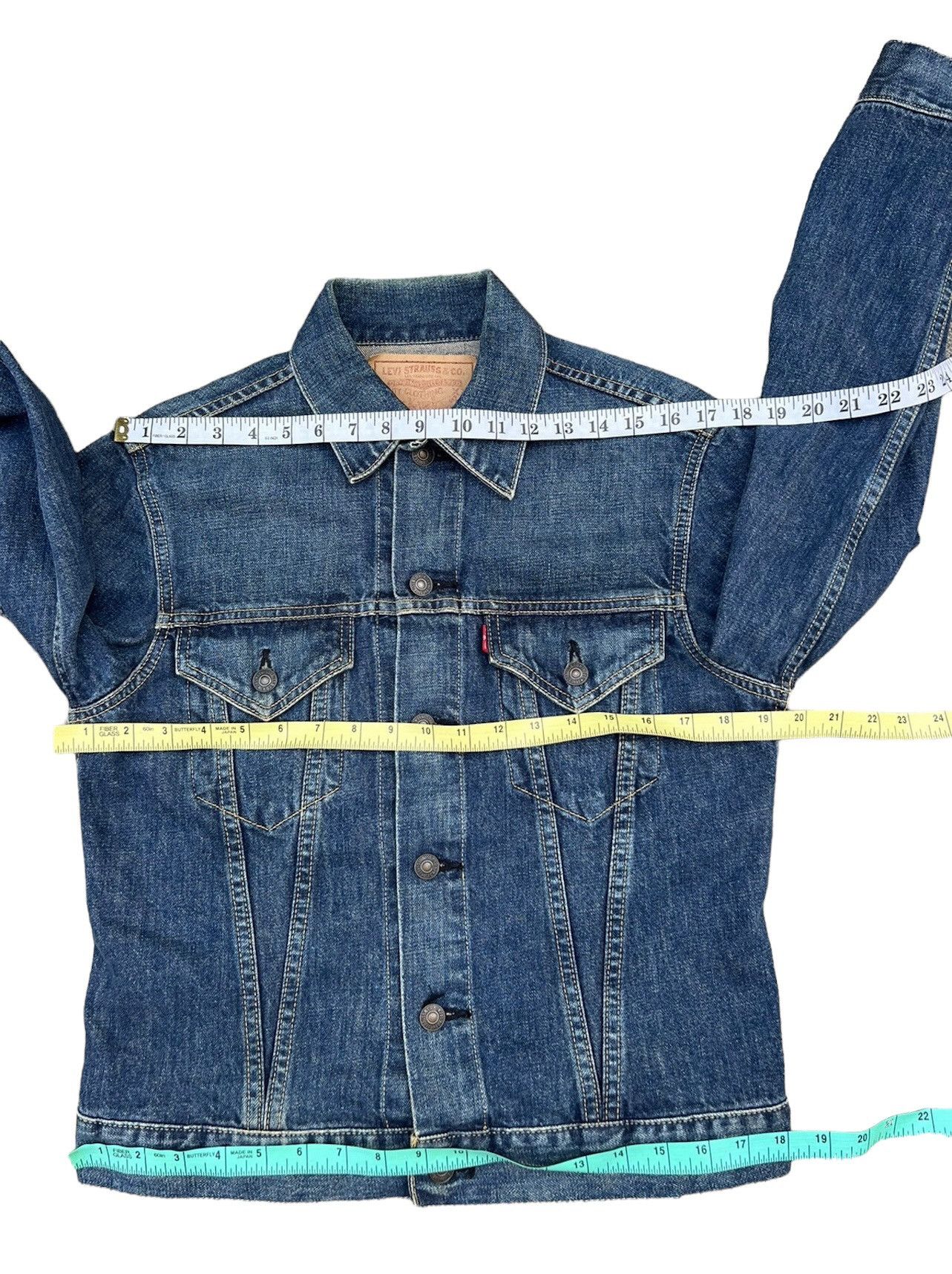 Levi's Vintage Clothing Vintage 1995 LVC Levi’s 557 Big E Denim Trucker Jacket Size US M / EU 48-50 / 2 - 3 Thumbnail