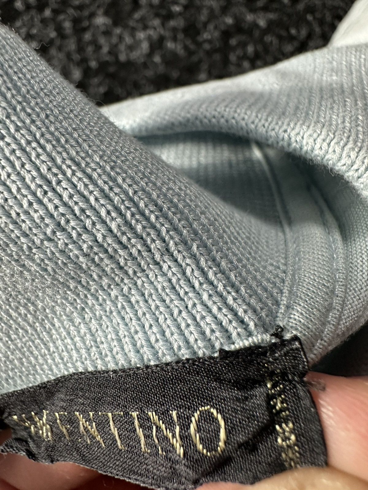 Valentino × Vintage 🚨 VINTAGE VALENTINO 90s wmn POLO LOGO ARHIVE BUTTON Size M / US 6-8 / IT 42-44 - 7 Thumbnail