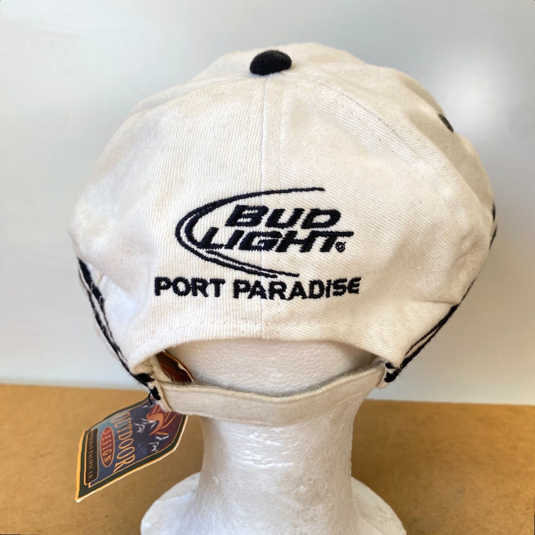 Vintage VINTAGE Dorfman Pacific Captains Baseball Hat Large Bill Bud Light Port Paradise NEW Size ONE SIZE - 2 Thumbnail