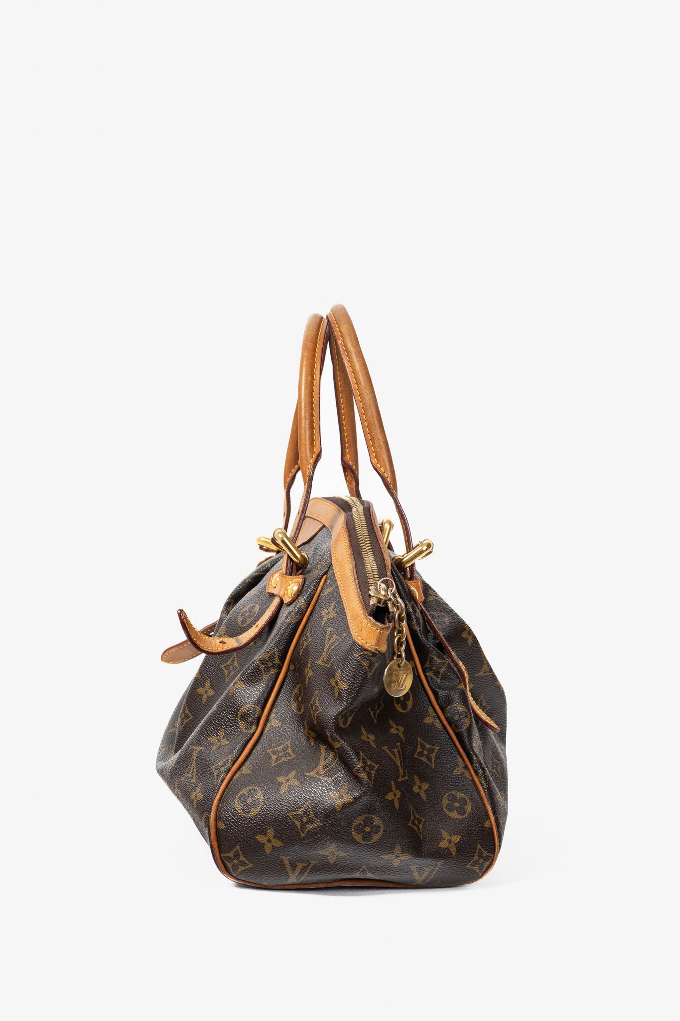 Louis Vuitton Louis Vuitton Tivoli GM Monogram & Leather-Trim Handbag Size ONE SIZE - 3 Thumbnail