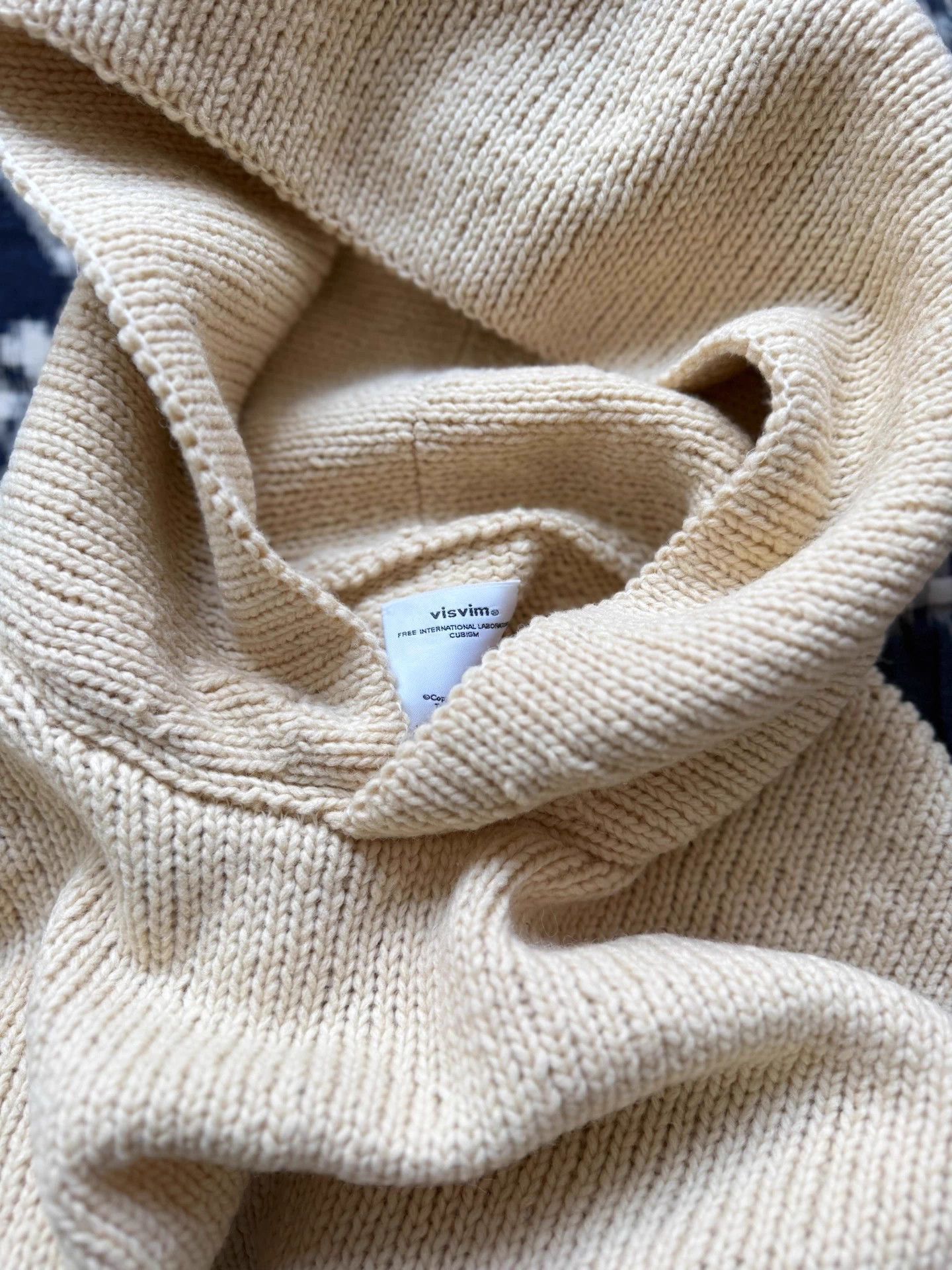Visvim VISVIM 23AW AMPLUS SB KNIT White 4 Hooded Pullover Size US L / EU 52-54 / 3 - 7 Thumbnail